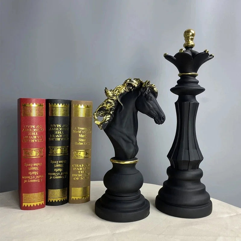 Europe International Chess Resin Decorative