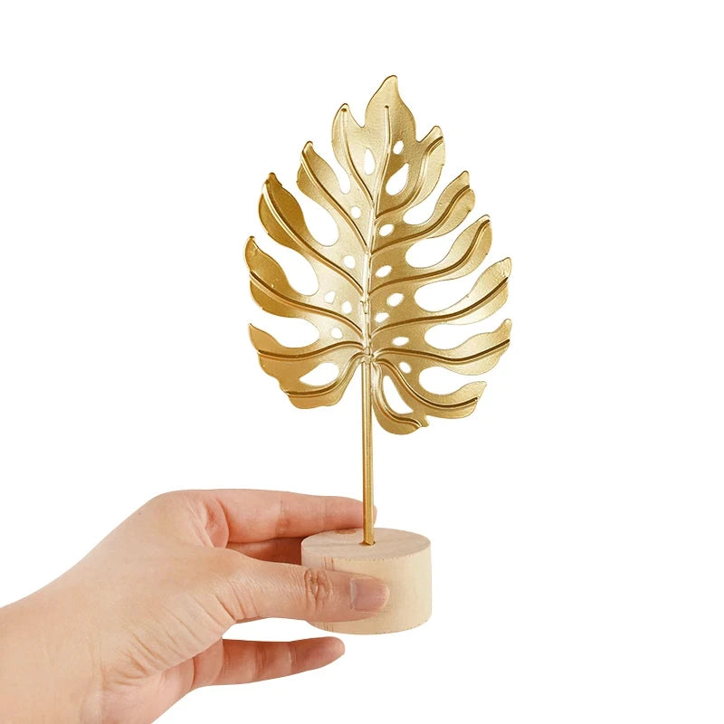 Leaf Feather Decoration