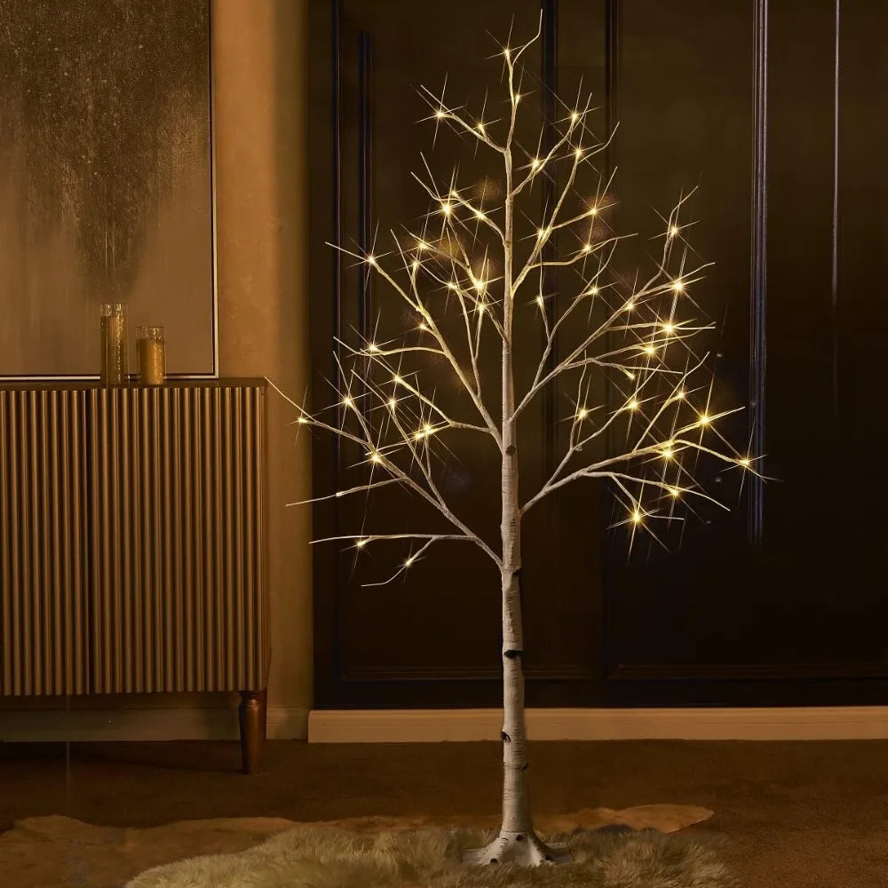 Lighted Birch Trees 4FT 48LED