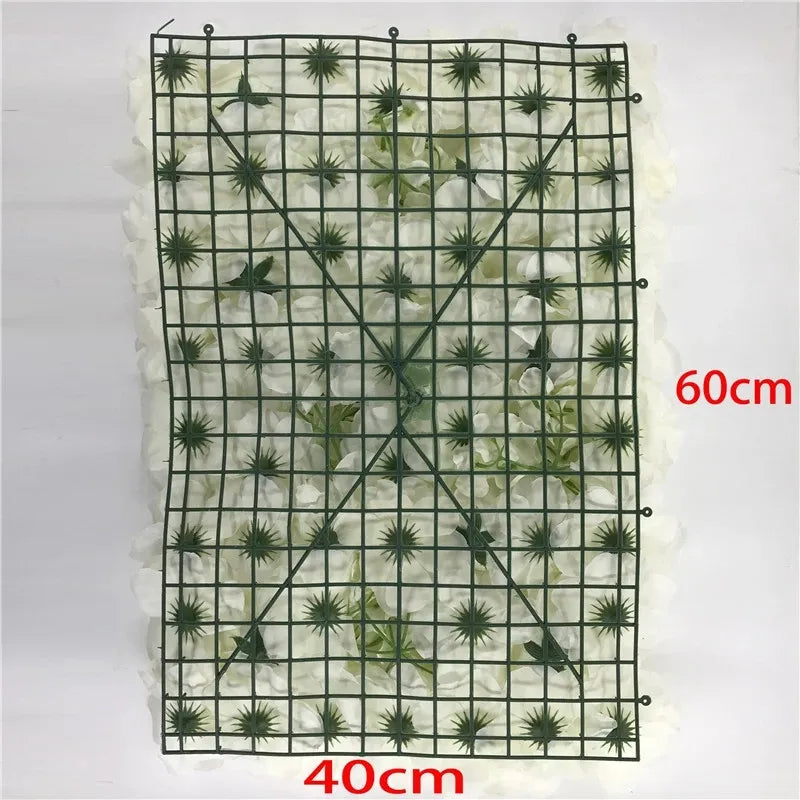 60cmx40cm Artificial Flower Wall