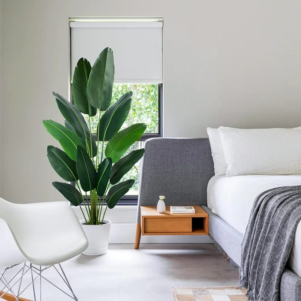6Ft Tall Fake Banana Leaf Plant