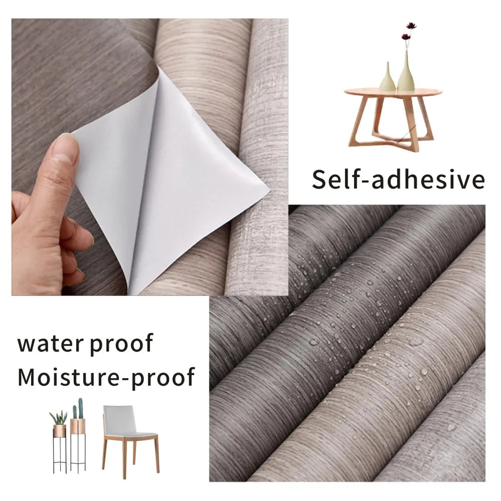 8M Waterproof Self Adhesive PVC Wallpaper