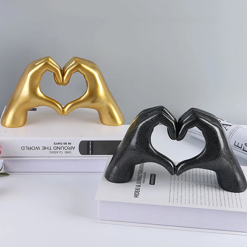 Heart Gesture Sculpture