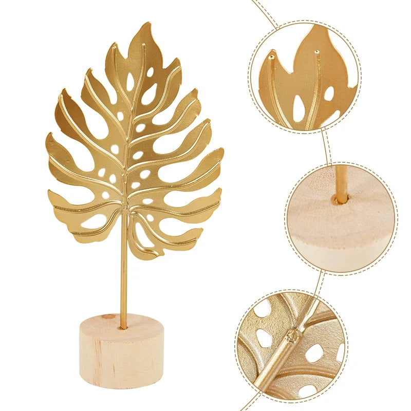 Leaf Feather Decoration