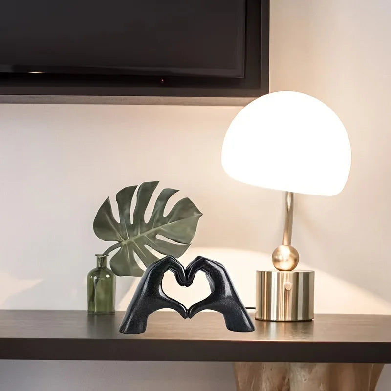 Heart Gesture Sculpture