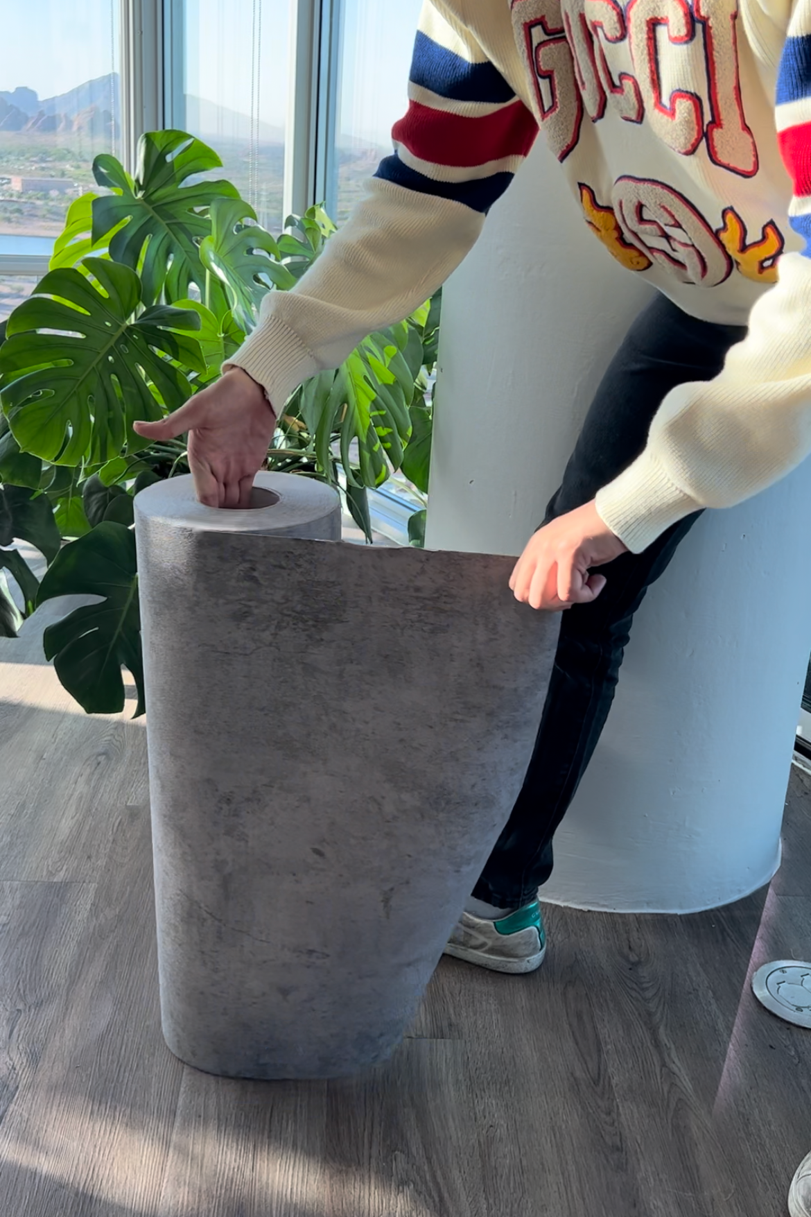 Veneer Layer's Concrete Wall Wrap