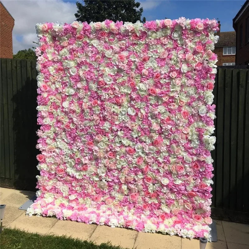 60cmx40cm Artificial Flower Wall