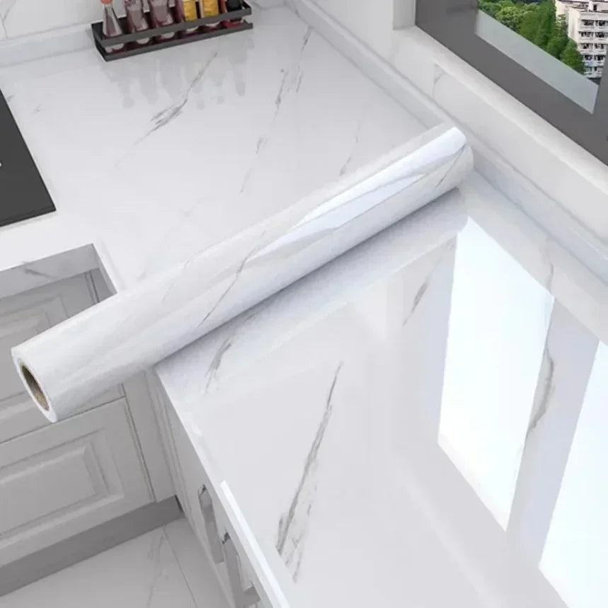 Waterproof Marble Wallpaper Self Adhesive