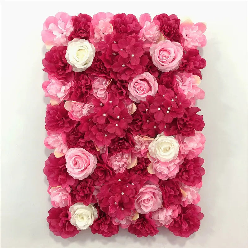 60cmx40cm Artificial Flower Wall